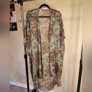 DanielRainn Paisley long duster